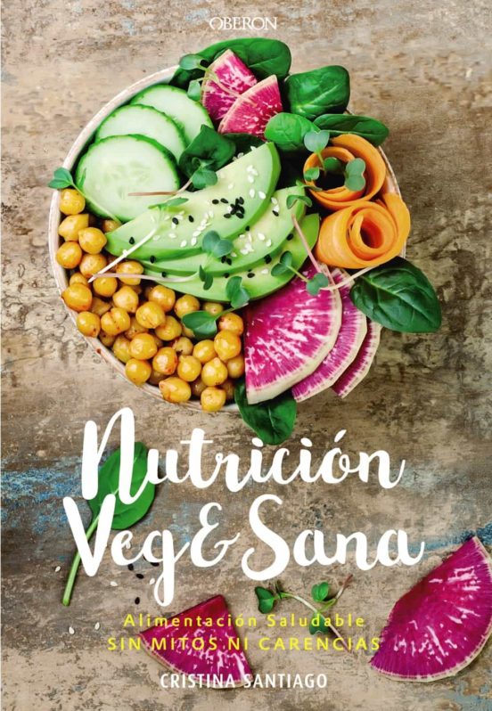 Imatge de la coberta del llibre Nutrició Veg y Sana de Cristina Santiago
