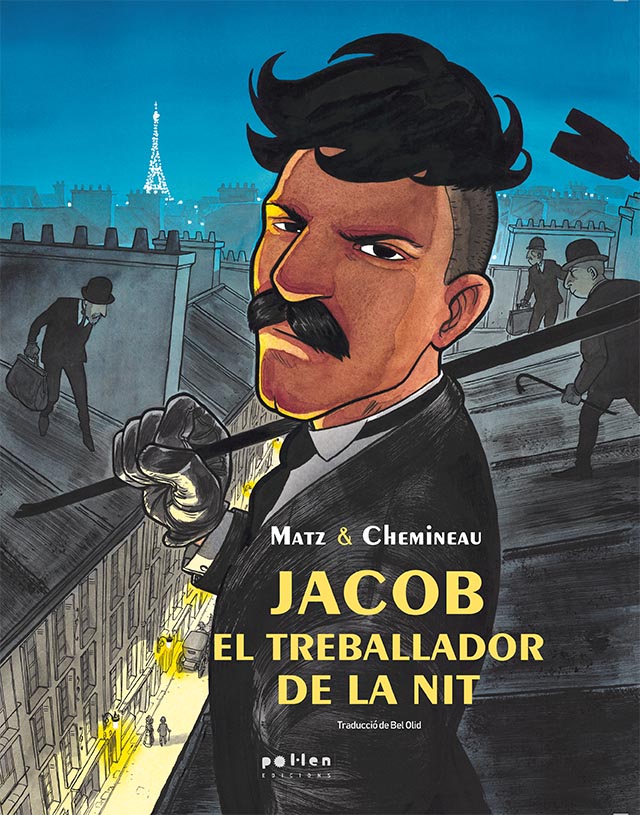 Imatge de la portada del còmic Jacob, el treballador de la nit