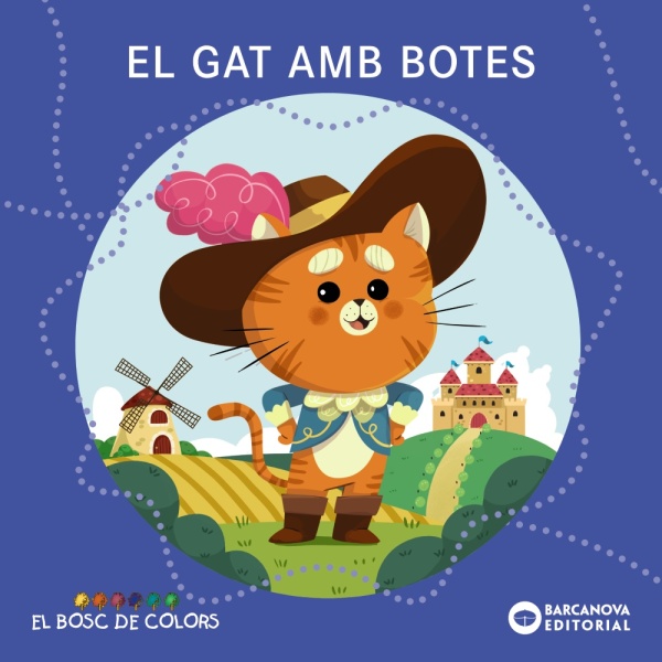 Imatge de la coberta del llibre infantil "El gat amb botes"