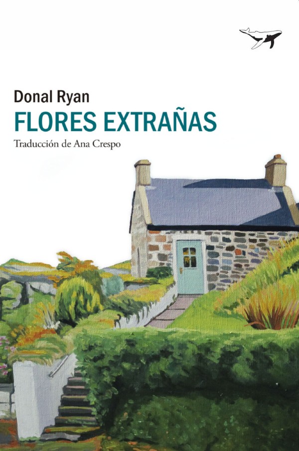 Imatge de la coberta de la novel·la Flores extrañas de Donal Ryan
