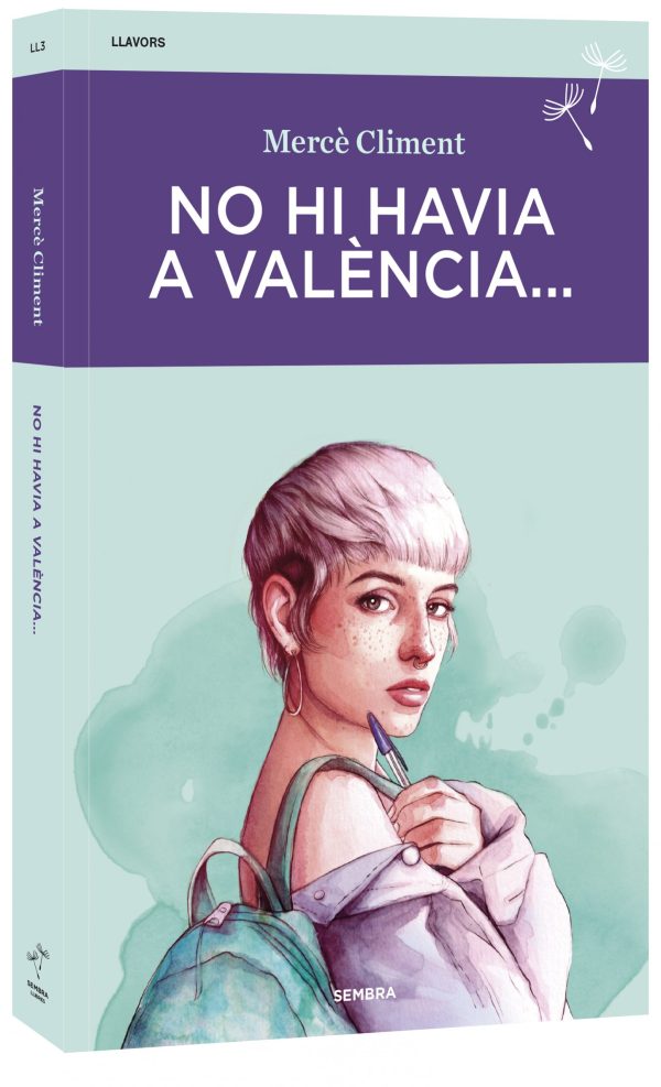 Imatge de la coberta de la novel·la juvenil No h havia a València de Mercè Climernt